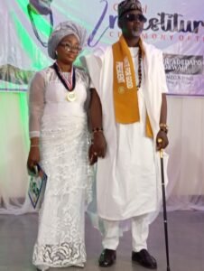 The new president and wife.