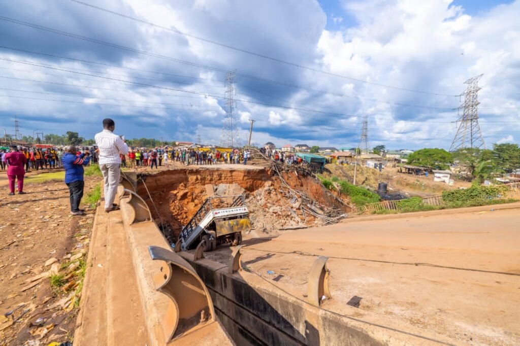 Collapsed Flyover Bridge: FRSC issues advisory to motorists, diverts traffic into Enugu metropolis
