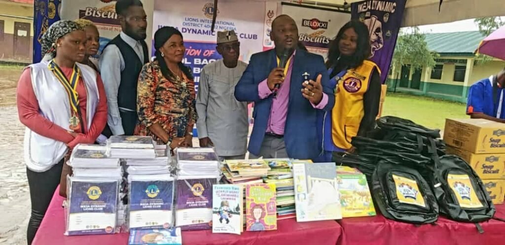 World Literacy Day: Lions Club donates educational materials to school in Lagos