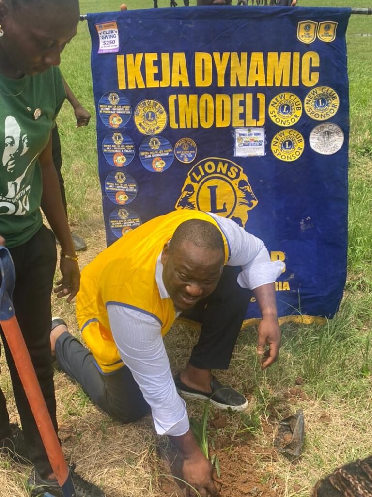 Lions Club plants 25 trees in Lagos college to safeguard environment