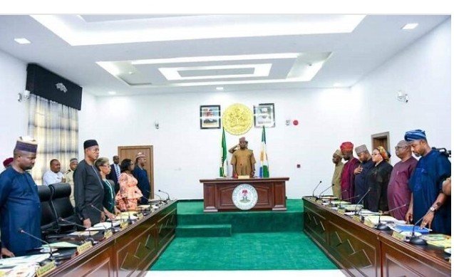 Photo Speaks: Kogi State Executive Council Meeting With Governor Yahaya Bello Presiding