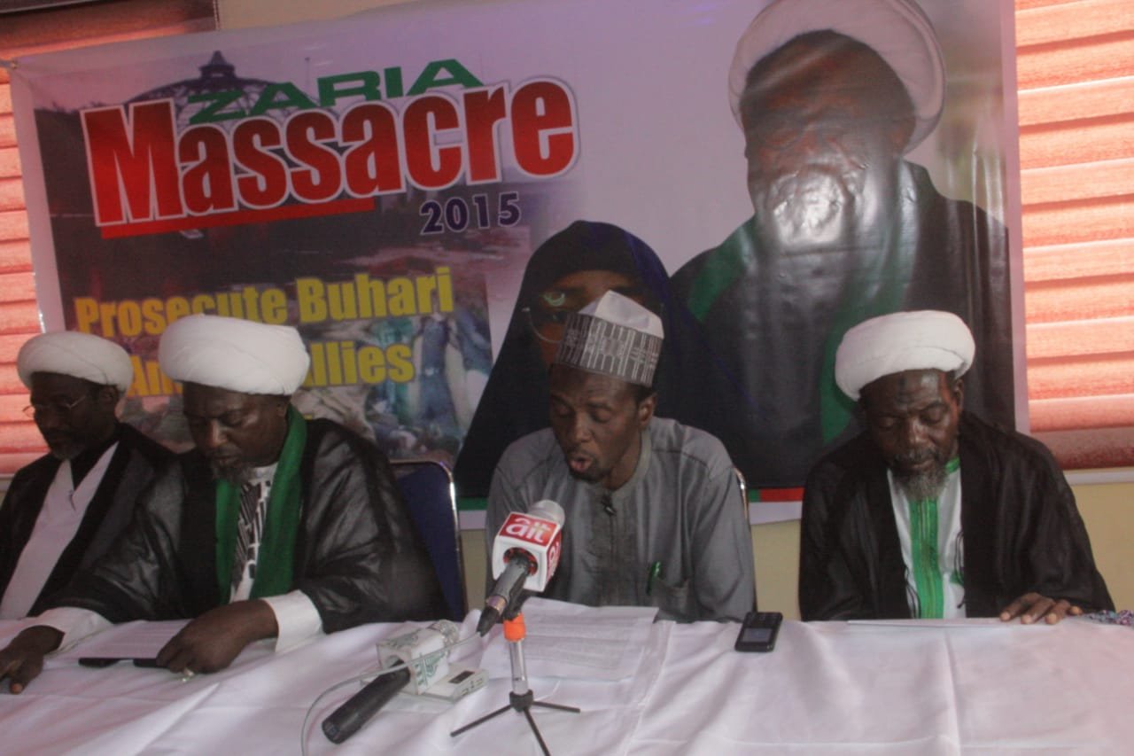 Alleged 2015 Zaria Massacre: IMN seeks prosecution of Buhari, El-Rufai, others