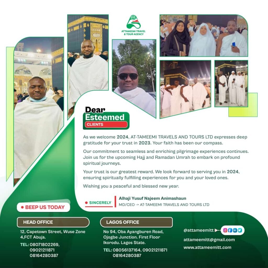 Secure Your Hajj Spot Today – At-Tameem Travel & Tours
