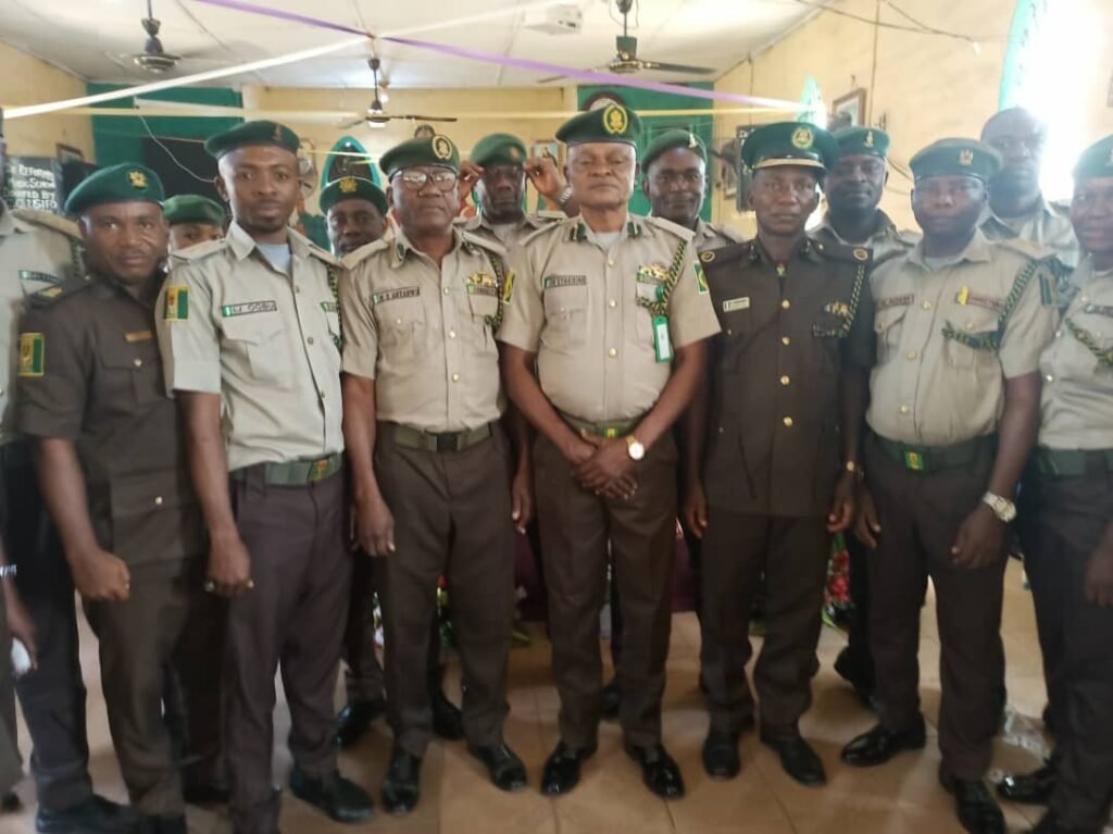 NCoS decorates 42 newly-promoted personnel in Enugu Maximum Custodial Centre