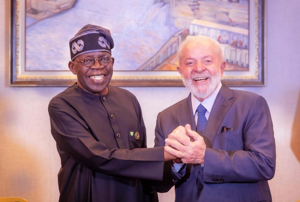 Tinubu Meets Brazilian Pres. Lula, Discusses Establishment of Direct Flights