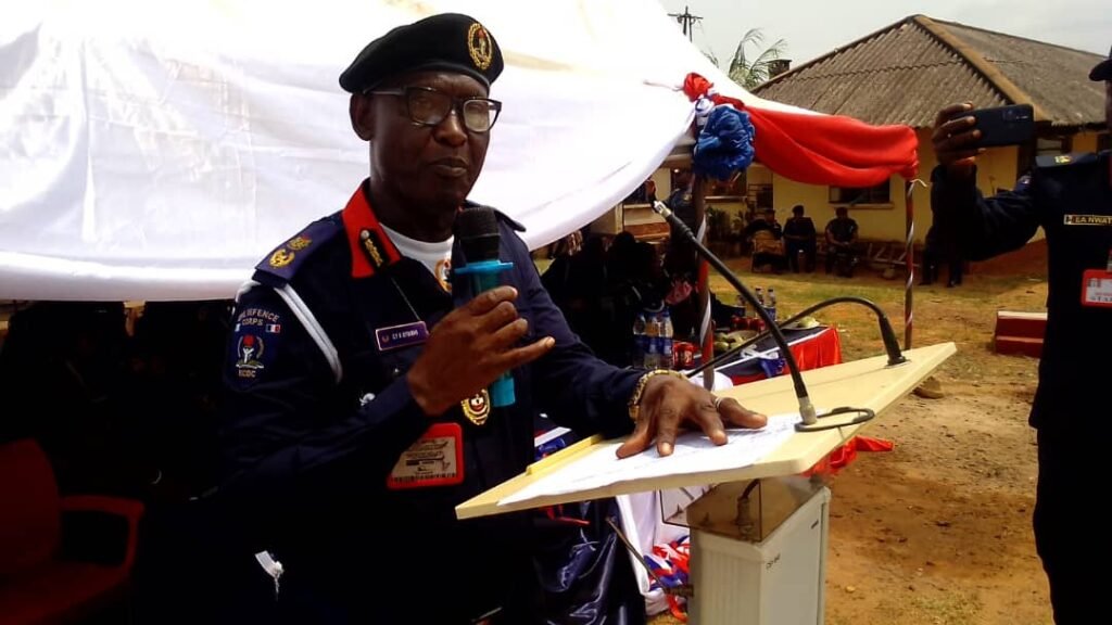 Commandant Otoibhi urges Nigerians to commit to promoting safety in communities