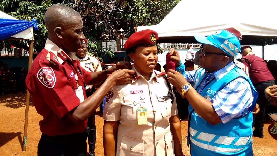 FRSC decorates 10 newly-promoted personnel in Enugu