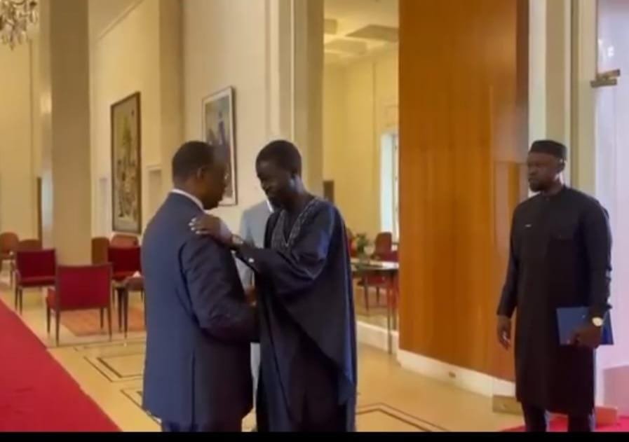 Senegal: President- Elect Faye, Visits Outgoing Pres. Sall at the Presidential Palace