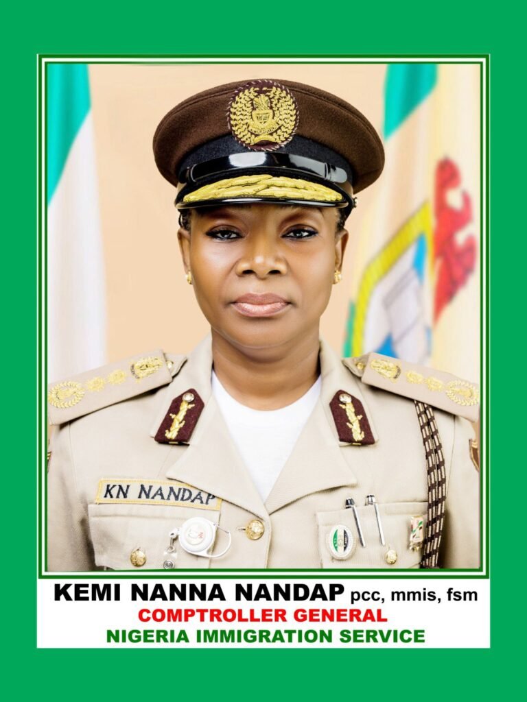 Immigration Service Unveils Official Portrait of CG, Nandap
