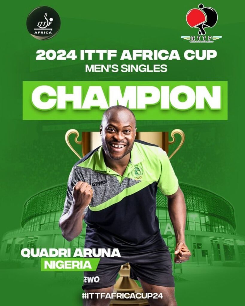 Pres. Tinubu congratulates Aruna Quadri for winning African championship title