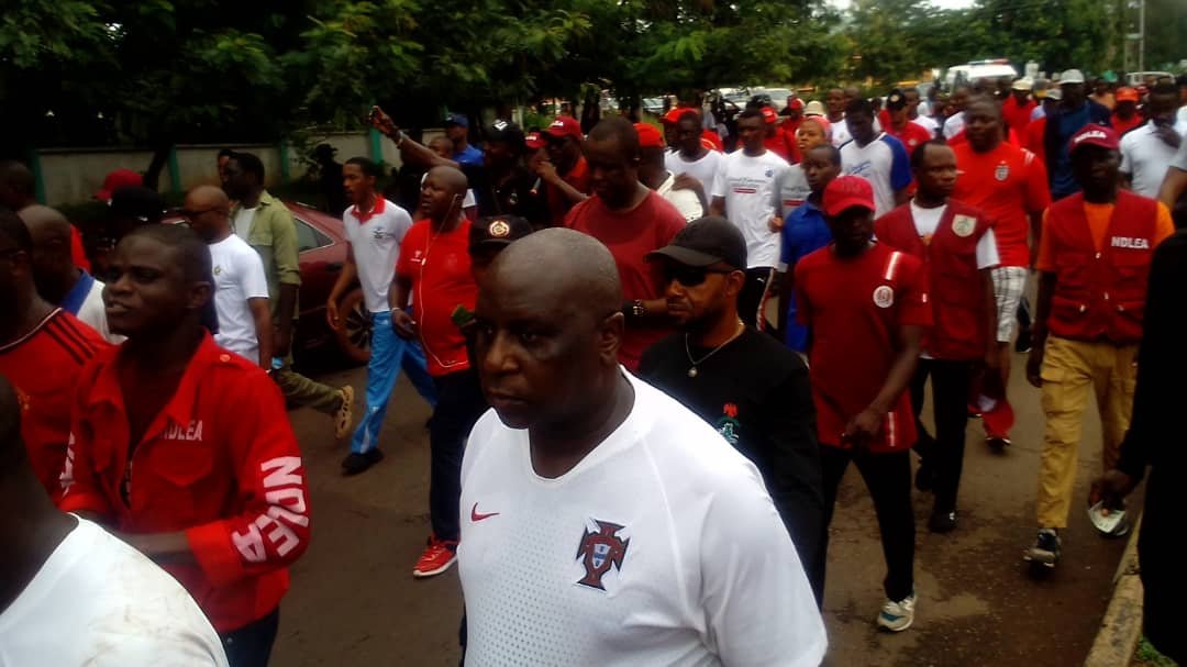 5-Kilometre Walk: NDLEA urges all to join fight against drug abuse