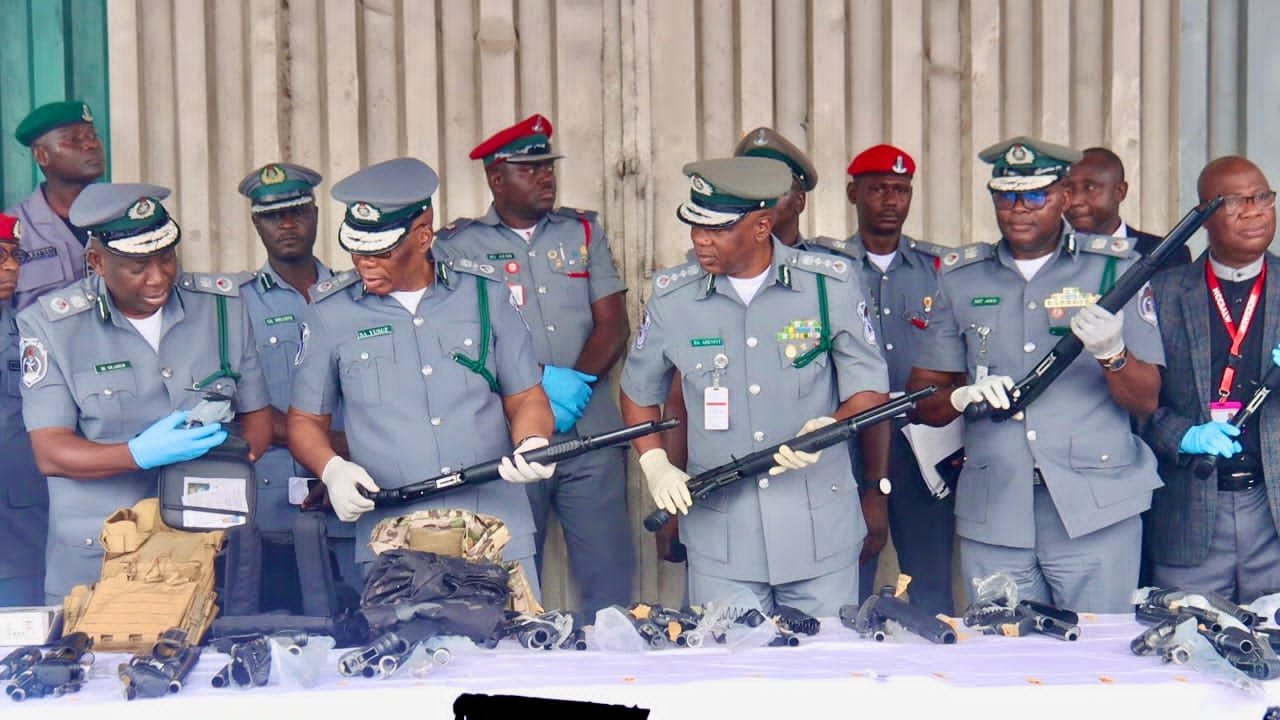 Customs intercepts rifles worth N270m at Lagos airport form Turkiye