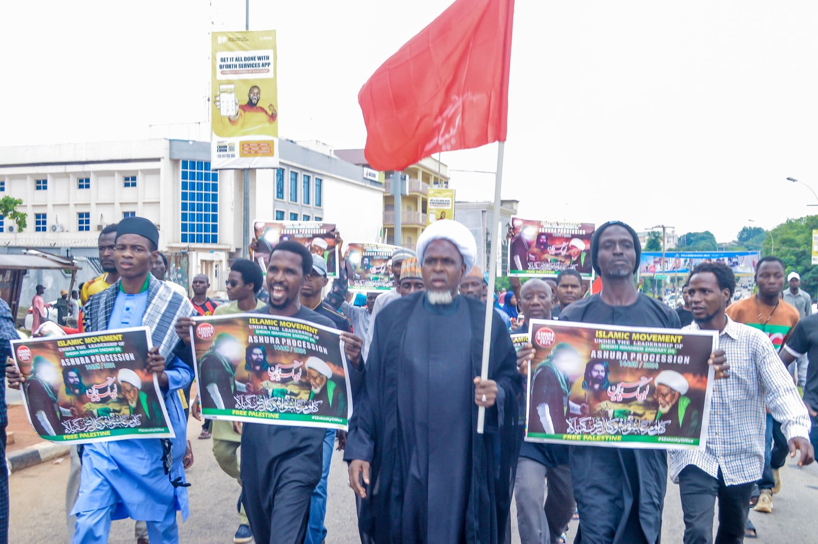 Ashura: Shiites hold peaceful procession in Abuja, call for support for Palestinians