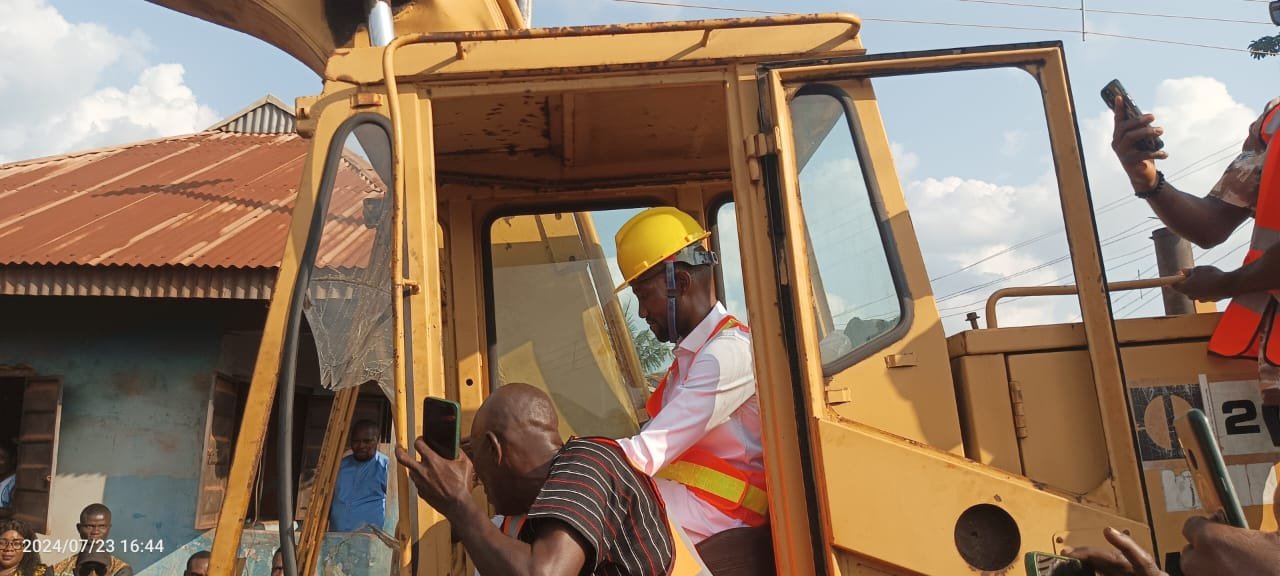 Farm produce: Rep Atu flags-off construction of access road in Enugu community