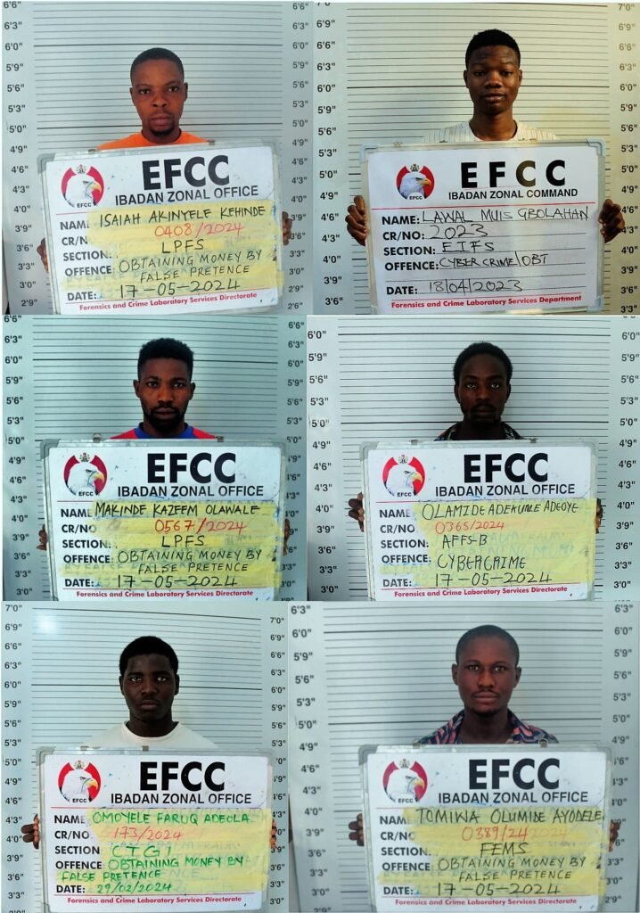 Courts Jail 25 Internet Fraudsters in Oyo, Osogbo