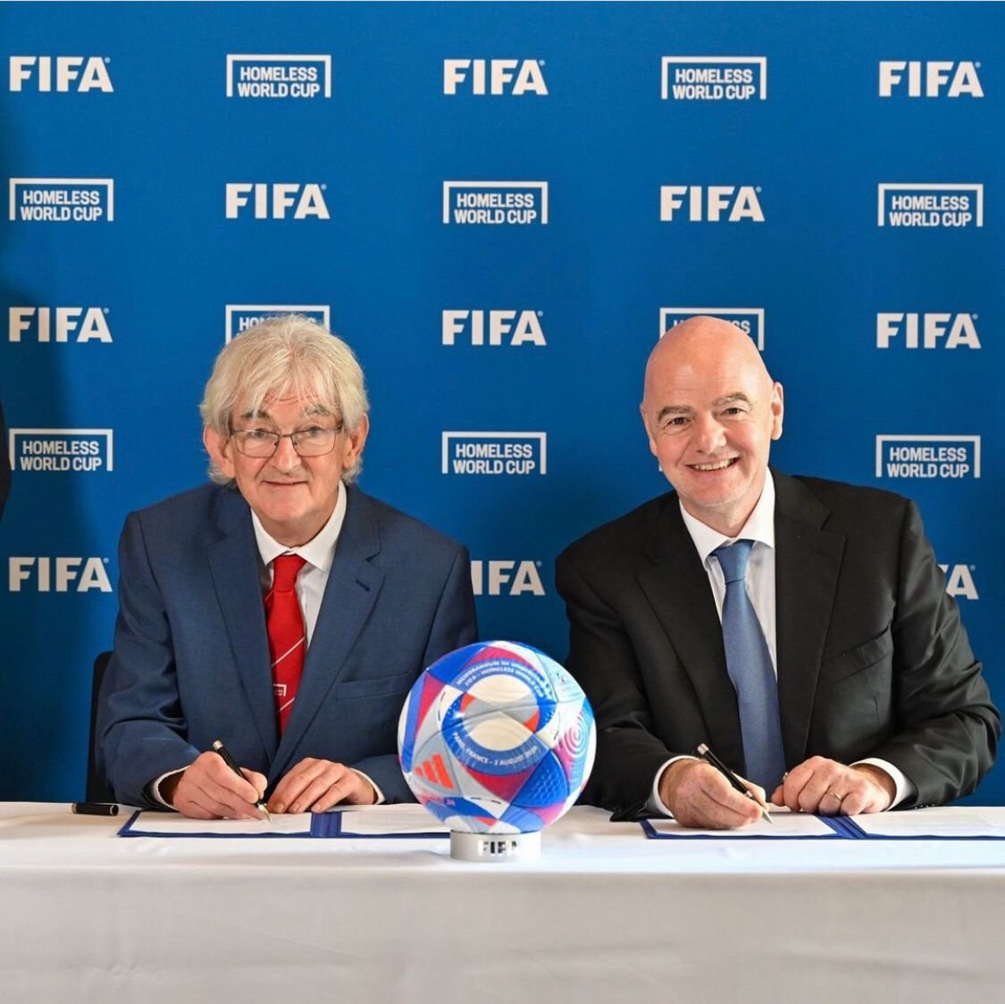 FIFA partners Homeless World Cup Foundation