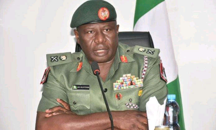 BREAKING: Tinubu Appoints Maj Gen Olufemi Acting Chief Of Army Staff