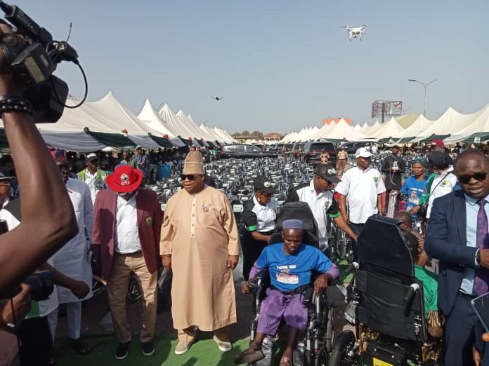 Adeleke provides free health insurance cards, life-support gadgets to 10,000 PWDs in Osun