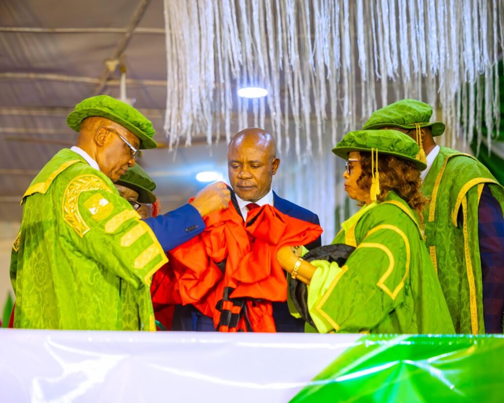 Gov Mbah Bags UNN Doctor of Laws Degree, pledges continuous uplift of education