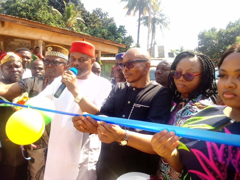 Minister inaugurates electricity project in Enugu community, pledges more people-oriented projects