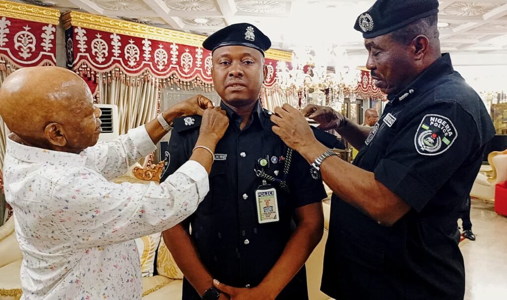CP decorates newly-promoted Enugu Command’s Spokesman, Ndukwe