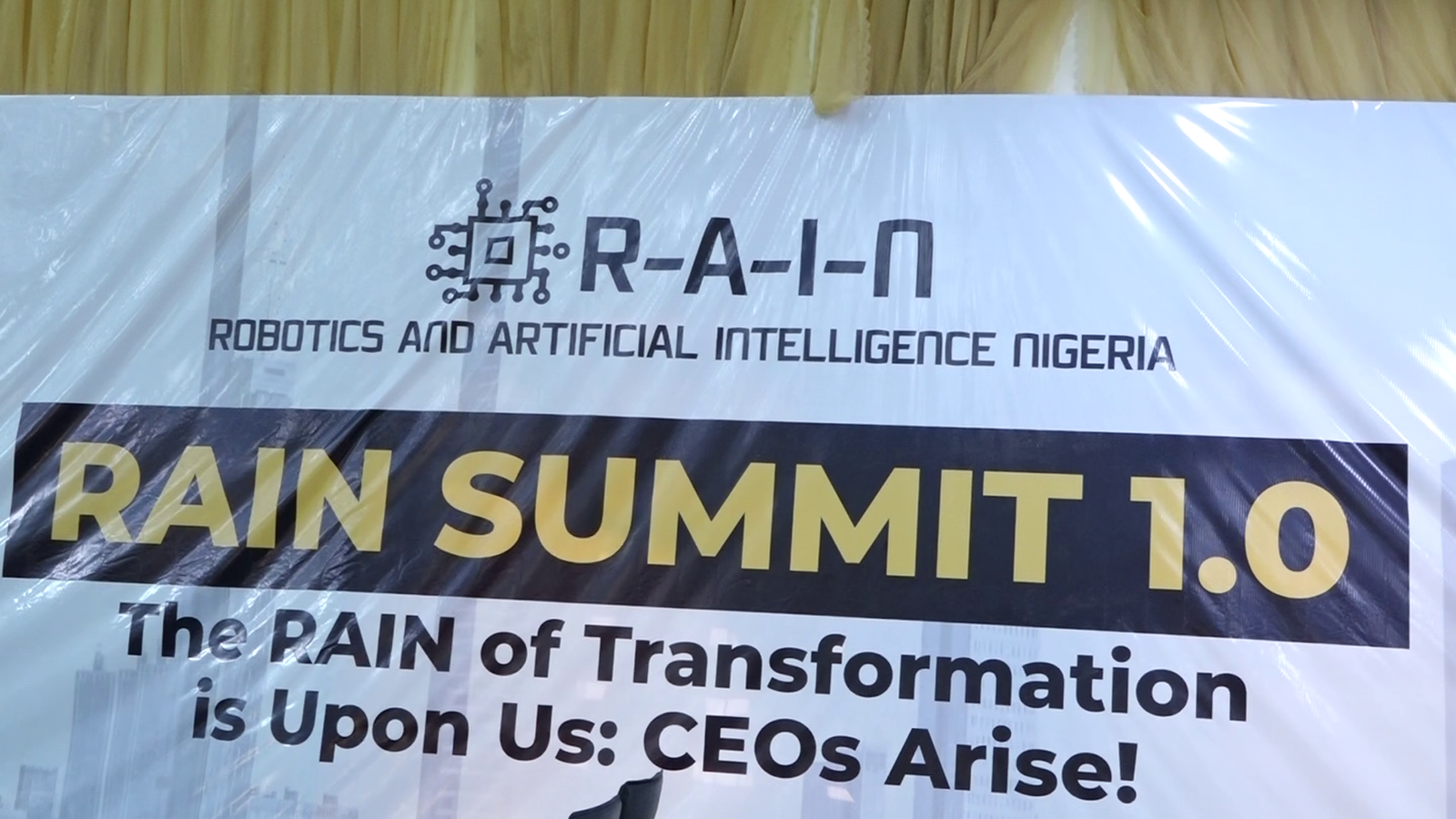 RAIN SUMMIT 1.0; Tinubu Administration Doubles Down on Digital Transformation to Tackle Youth Unemployment