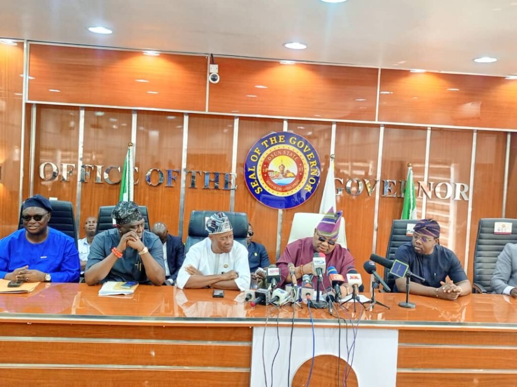 Osun Governor announces N159B Infra Projects across state