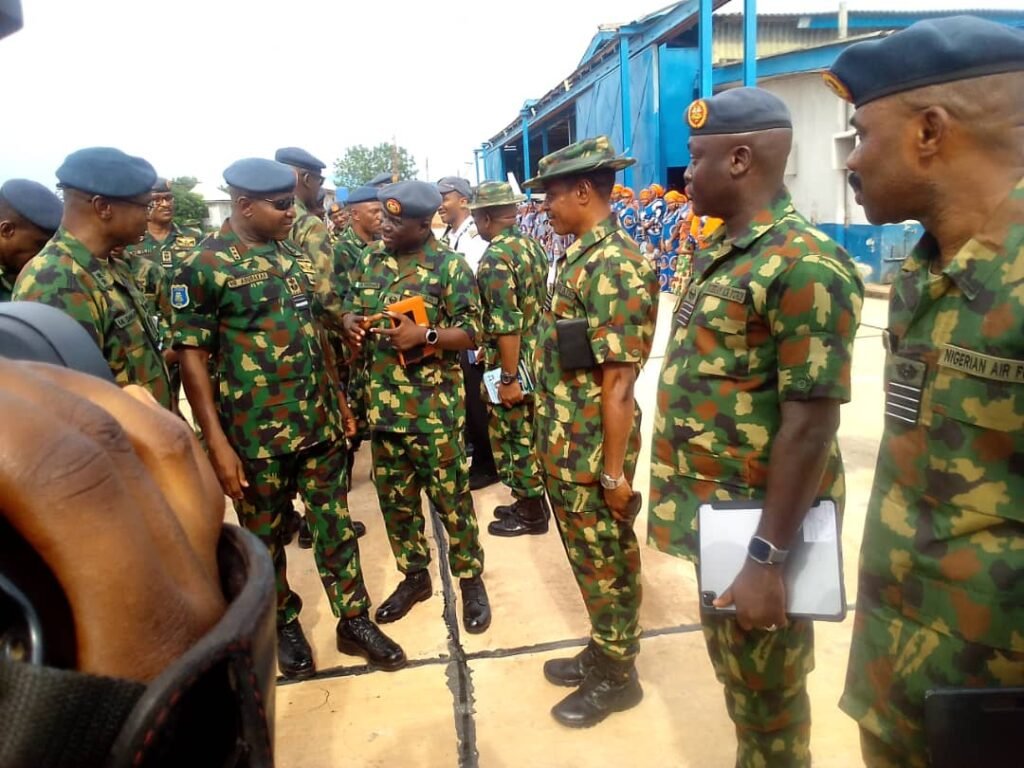 CAS commissions projects, inspects constructions to improve welfare of NAF personnel in Enugu
