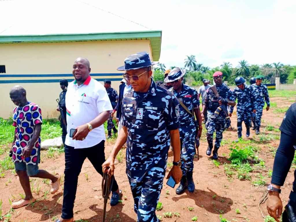 CP embarks on rural patrol in Enugu, reiterates commitment to fighting crime