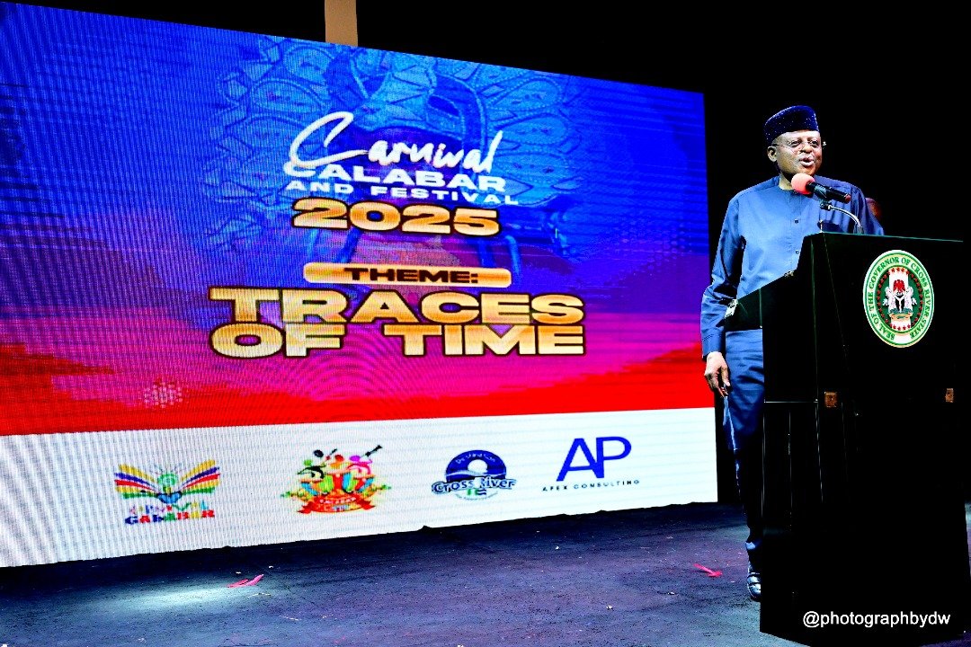 Gov. Otu Unveils ‘Traces of Time’ as Theme for Carnival Calabar 20th Anniversary