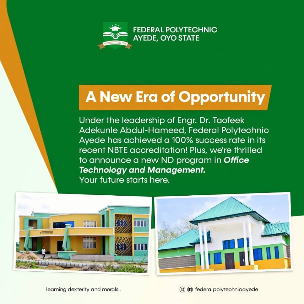 Ayede Poly: A Poetic Glimpse of a Rector’s Uncommon Achievements!