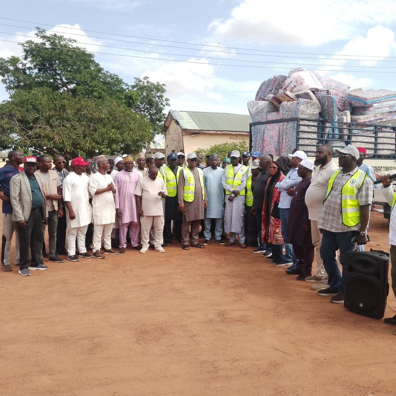 N-HYPPADEC donates food items, N5m to Mokwa flood victims