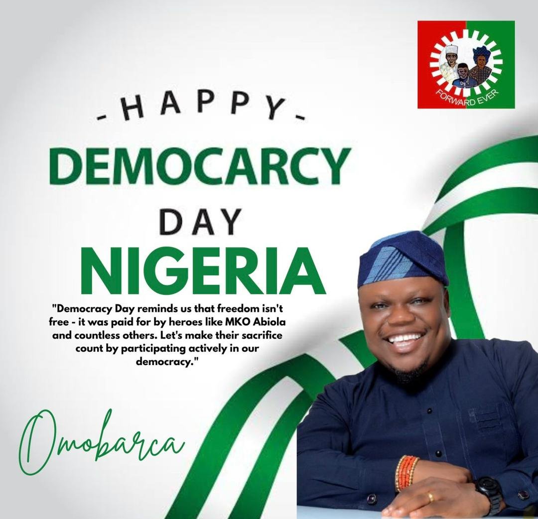 June 12: OmoBarca greets Nigerians on Democracy Day, Reaffirms Commitment to Ajeromi-Ifelodun