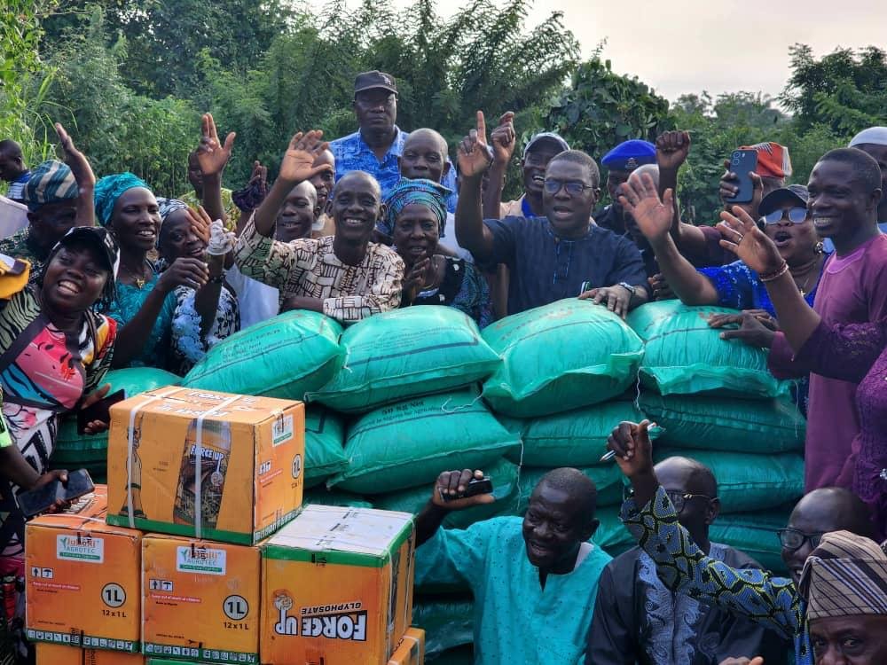 Farmers in Ibarapa, Oke-Ogun Zones, Rejoice as OYSADA Extends N-CARES Support.