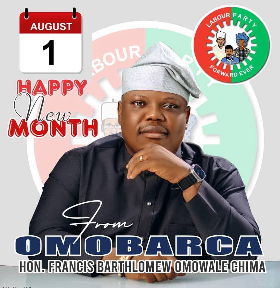 Omobarca greets Ajeromi Ifelodun Constituents in new month message