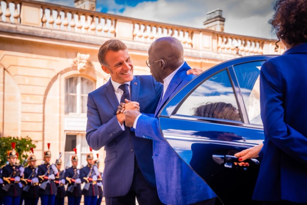 Photo News:  President Bola Tinubu in France 