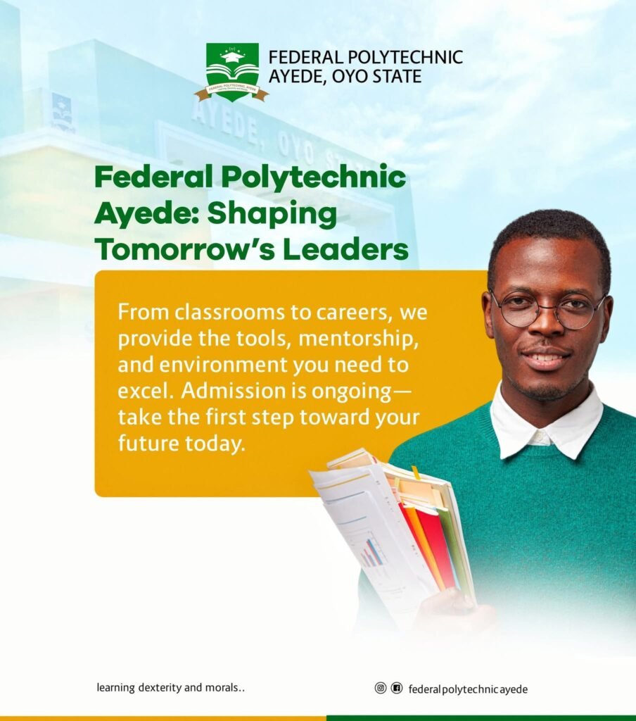Rise with Federal Polytechnic Ayede – The Beacon of Learning in Oyo