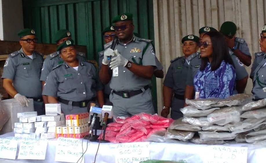 Customs seize N5 bn worth of drugs at MMA