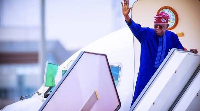 Tinubu departs Abuja for Europe on working leave