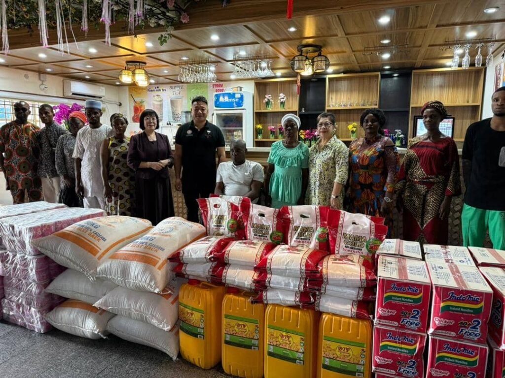 Chinese community donates N5m food items to low-income families