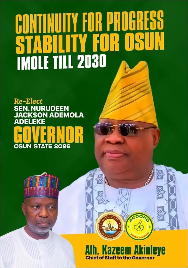 Osun: Akinleye Urges Massive Voting for Adeleke