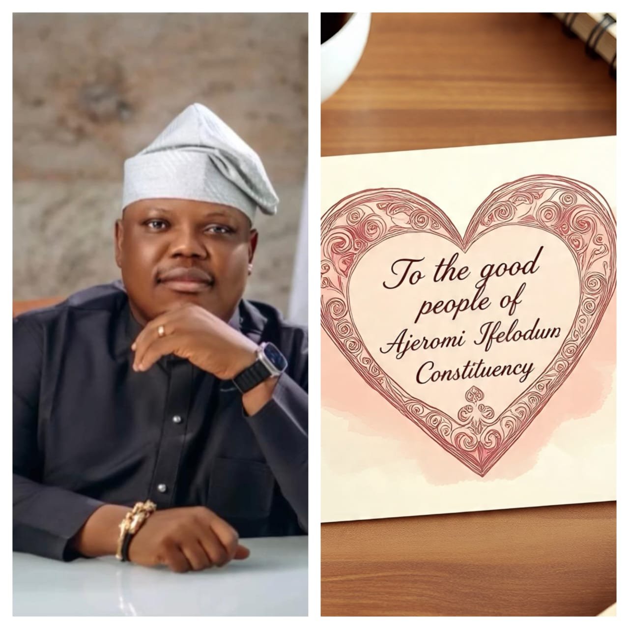 OmoBarca Reaffirms Topnotch Love for Ajeromi Ifelodun Constituency on Valentine’s Day