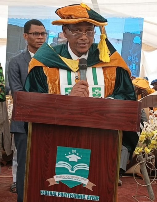 “We Will Sustain the Excellence” — Rector Assures as Tinubu Hails Federal Polytechnic Ayede Best Among 2021 Polytechnics