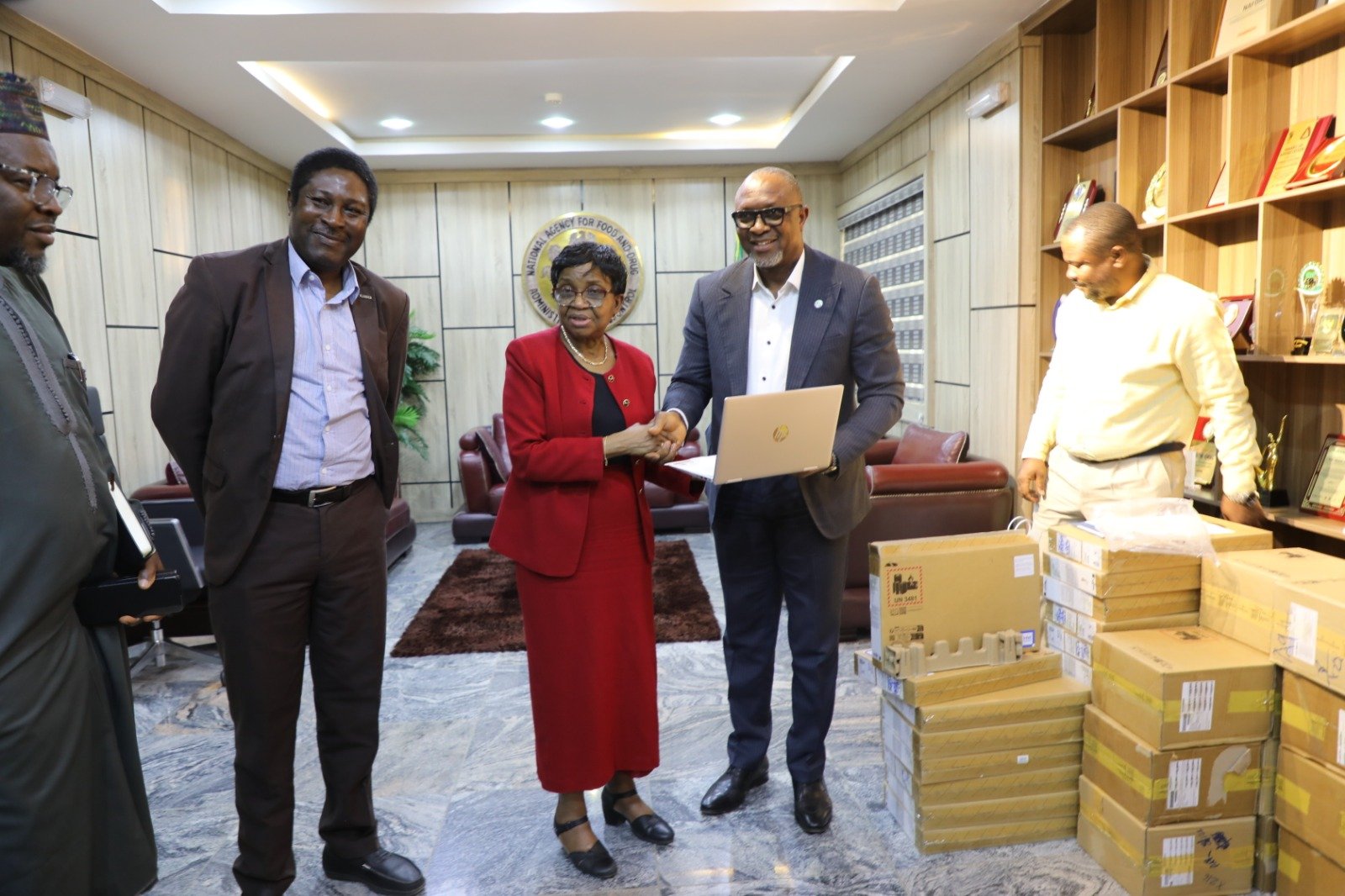 AIDS Prevention Initiative Lauds Prof. Adeyeye for repositioning, strengthening NAFDAC regulatory systems