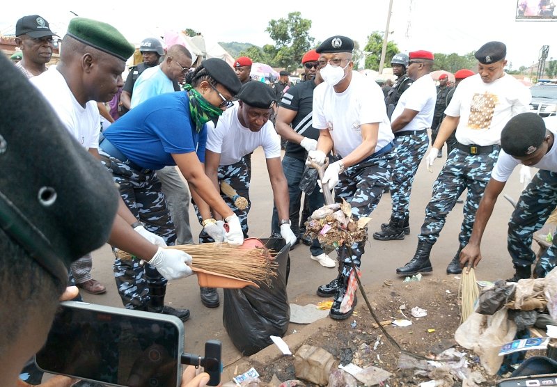 Sanitation: Enugu CP urges residents to sustain cleanliness culture
