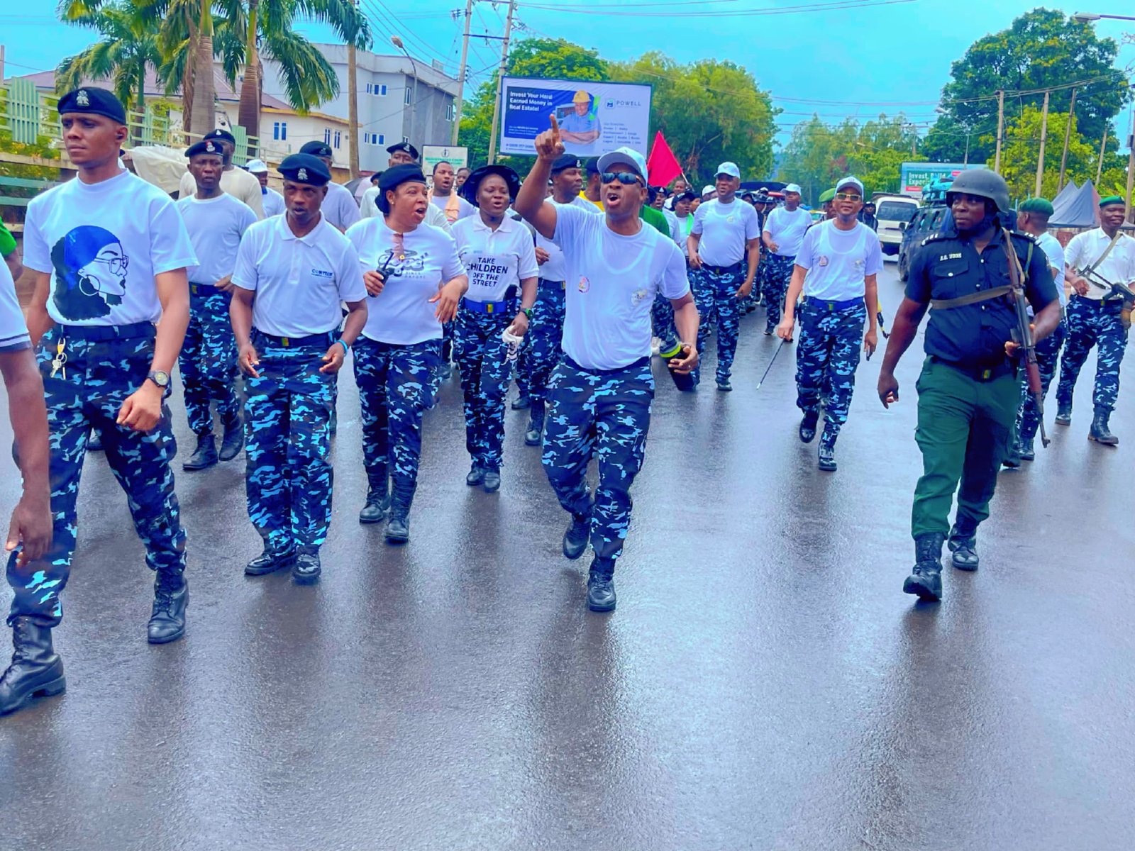 CP Giwa urges residents, personnel to imbibe culture of walking