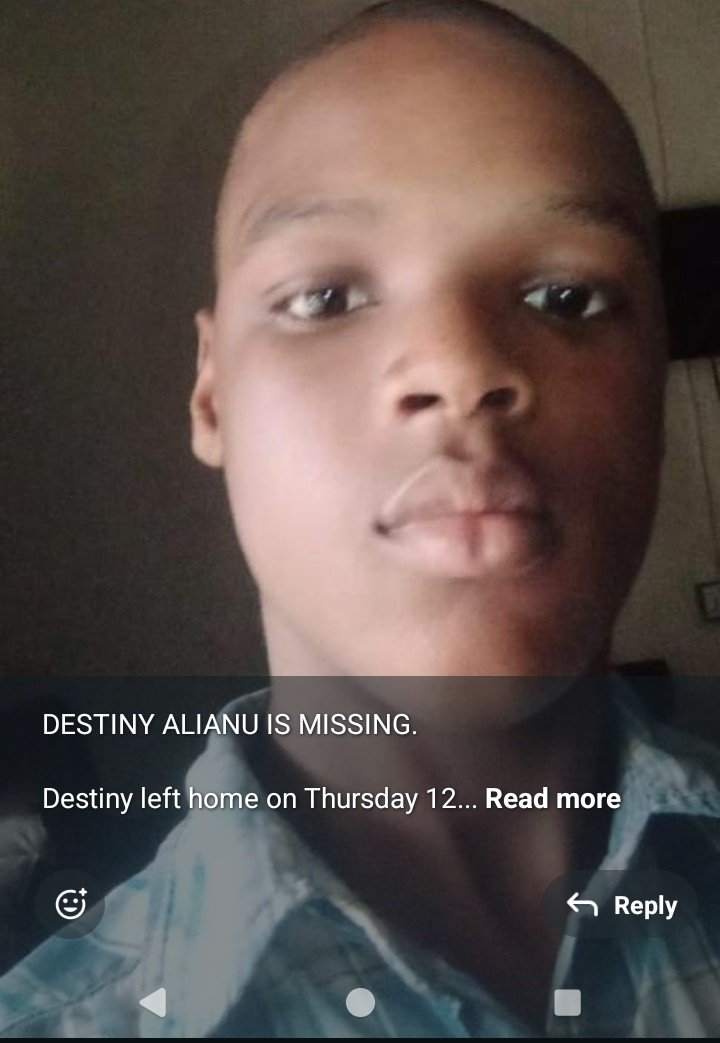 Family Cries out as 12 year old Destiny Goes Missing in Calabar