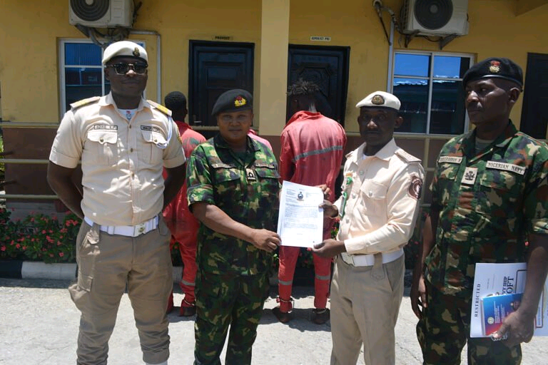 Navy hands over 3 Ghanian stowaways to immigration