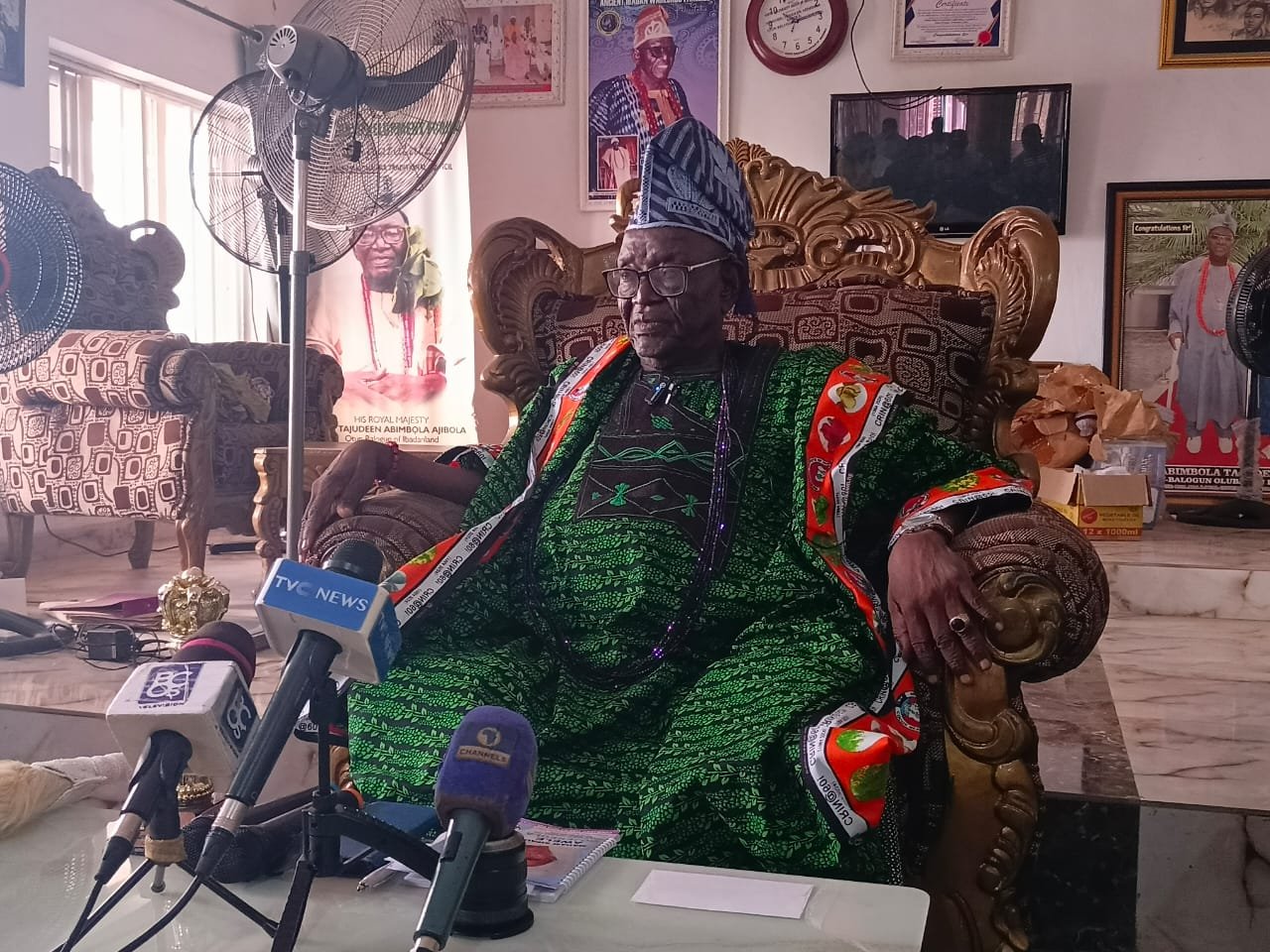 Oba Ajibola Advises Olubadan, High Chiefs to Steer Clear of Politics