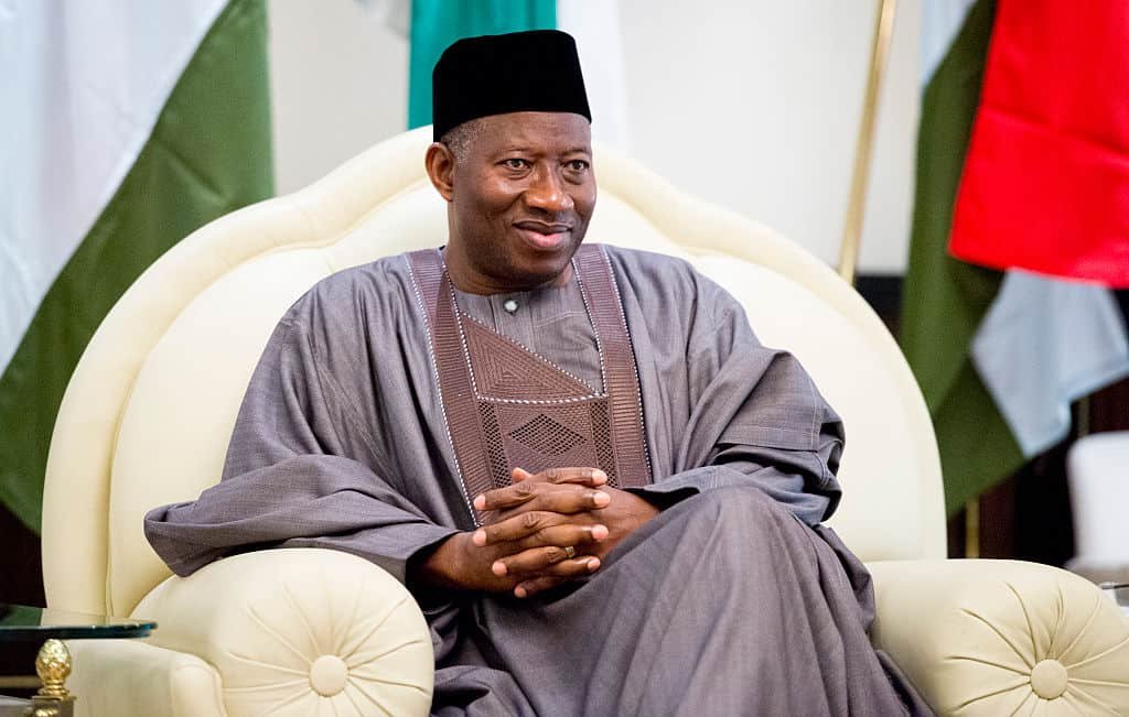 Breaking:  Jerry Gana receives Jonathan’s PDP certificate of return